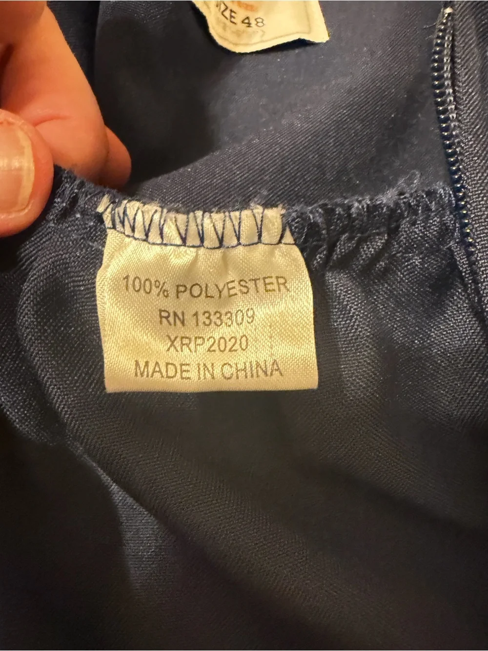 Graduation Gown in Navy